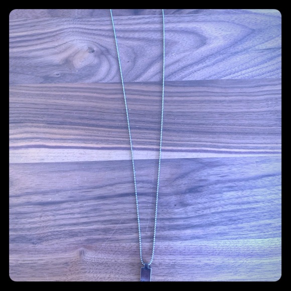 Burberry Necklace “Dog Tag Style” - Picture 1 of 5